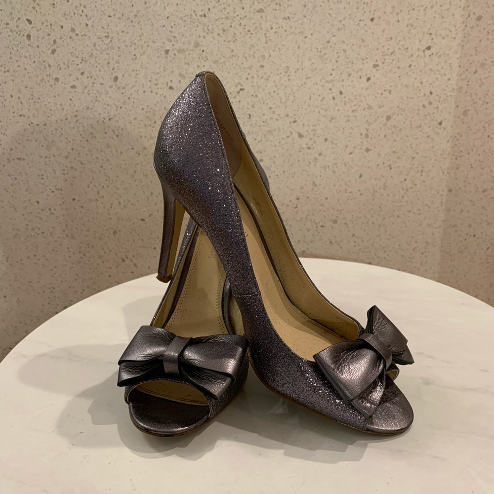 Enzo Angiolini - Sparkly Peep Toe Shoes